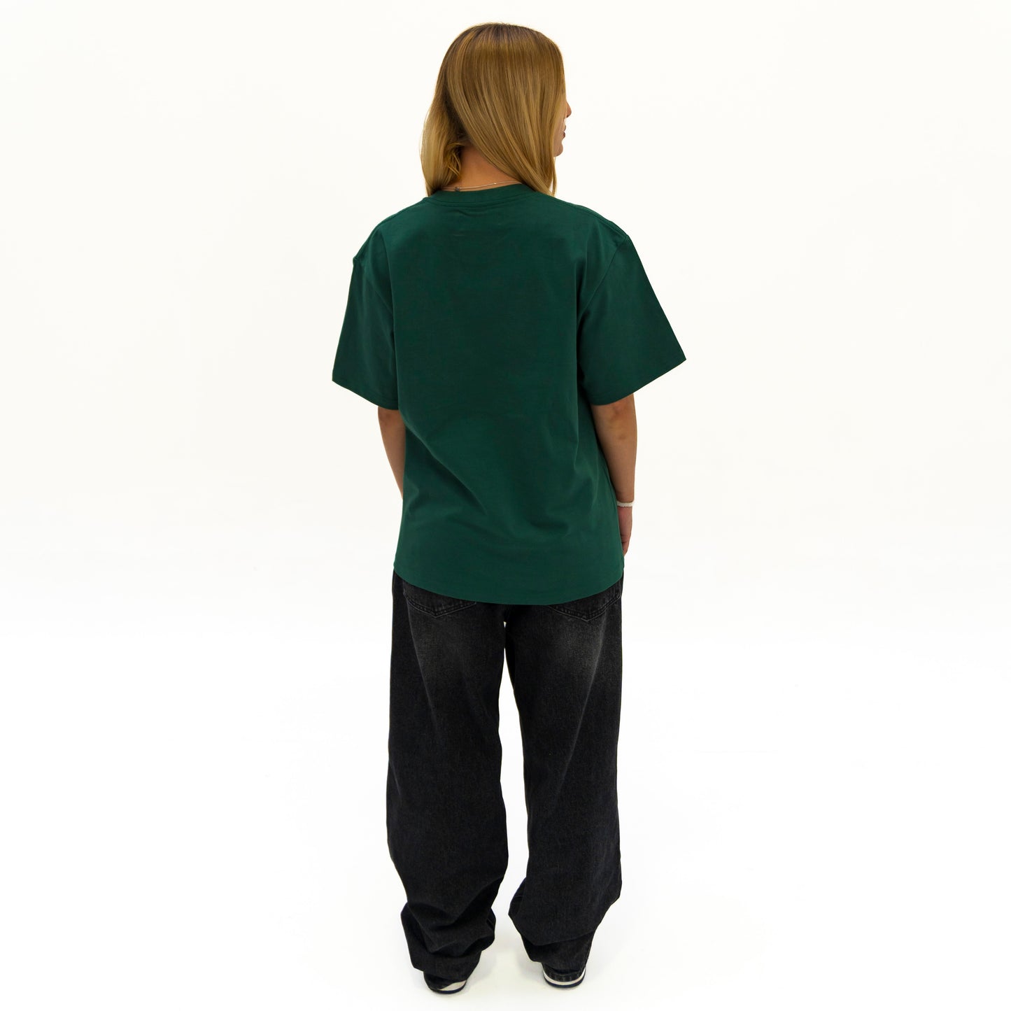 ARABIC LOGO TEE - RACING GREEN