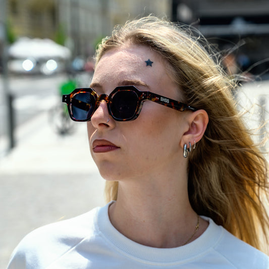 AMERICAN SUNGLASSES - LEOPARD/BLACK