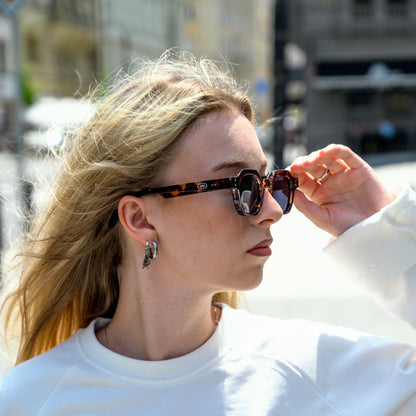 AMERICAN SUNGLASSES - LEOPARD/BLACK