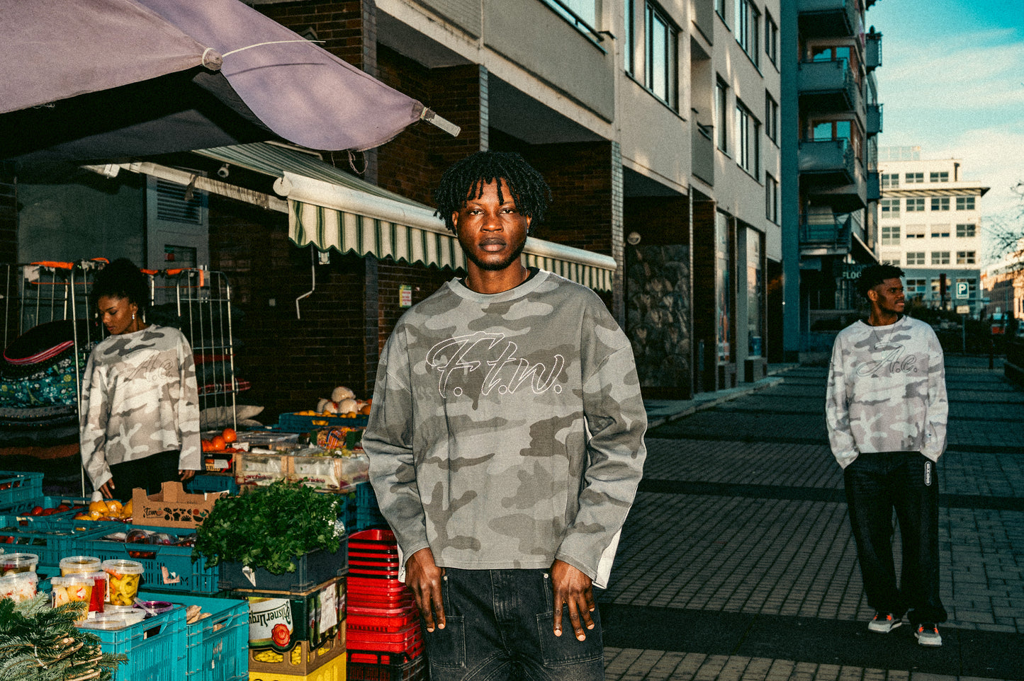 DOUBLE CAMO LONGSLEEVE